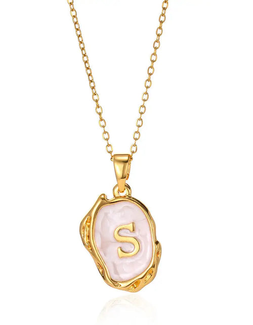 Load image into Gallery viewer, Letters Dimensional Necklace
