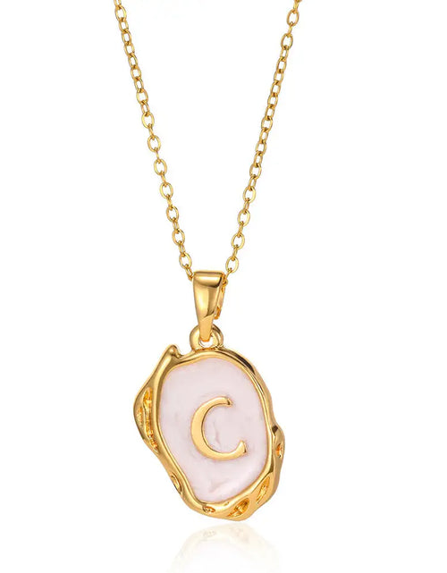 Load image into Gallery viewer, Letters Dimensional Necklace
