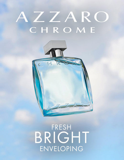 Load image into Gallery viewer, Chrome Eau De Toilette - Fresh Aquatic Mens Cologne - Citrus, Woody, Musky Fragrance -Fresh Notes of Bergamot - Everyday Wear - Classic Summer Beach Scent - Luxury Perfumes for Men
