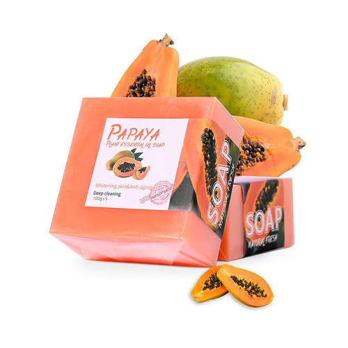 Load image into Gallery viewer, Papaya Angelica Ginger Slices Soap
