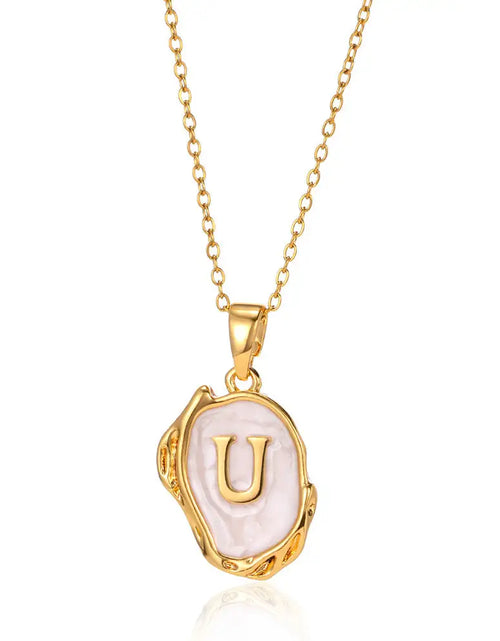 Load image into Gallery viewer, Letters Dimensional Necklace
