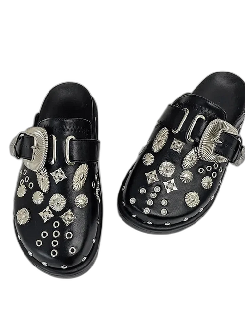 Load image into Gallery viewer, Studded Mule Clogs
