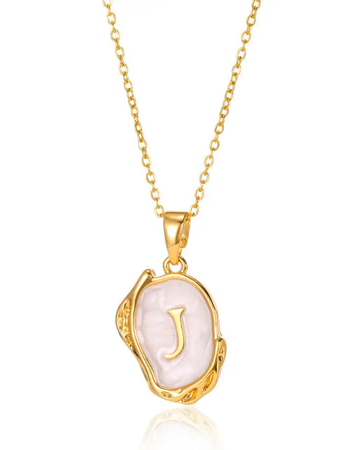 Load image into Gallery viewer, Letters Dimensional Necklace
