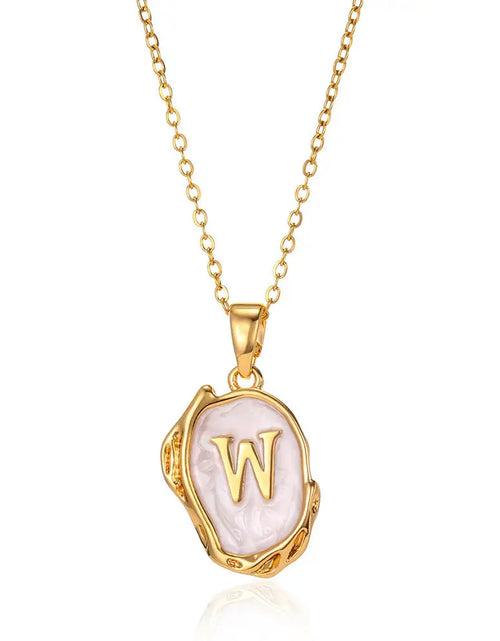 Load image into Gallery viewer, Letters Dimensional Necklace
