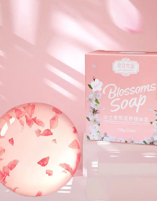 Load image into Gallery viewer, Cherry Blossom Petals Soap
