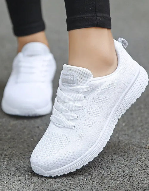 Load image into Gallery viewer, Womens Flats Sneakers Mesh Breathable
