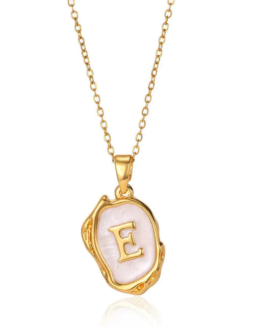 Load image into Gallery viewer, Letters Dimensional Necklace
