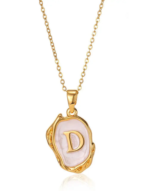 Load image into Gallery viewer, Letters Dimensional Necklace
