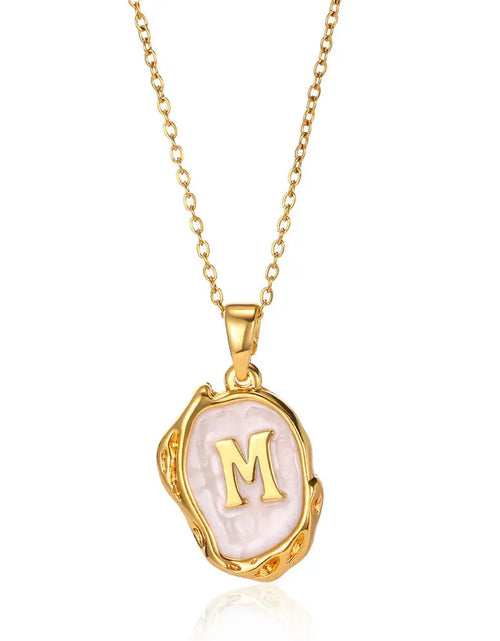 Load image into Gallery viewer, Letters Dimensional Necklace
