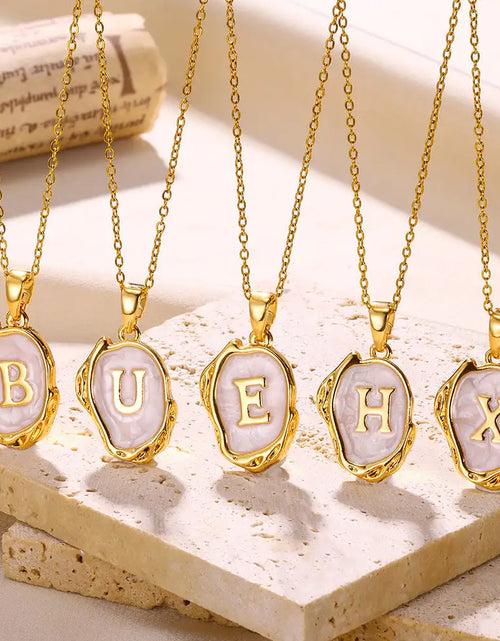 Load image into Gallery viewer, Letters Dimensional Necklace
