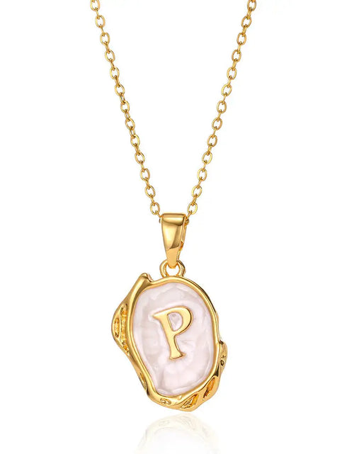 Load image into Gallery viewer, Letters Dimensional Necklace
