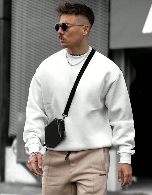 Load image into Gallery viewer, Men Drop Shoulder Sweatshirt
