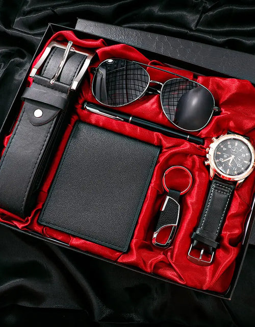 Load image into Gallery viewer, Men&#39;s Set 6 in 1 Luxury Gift Set
