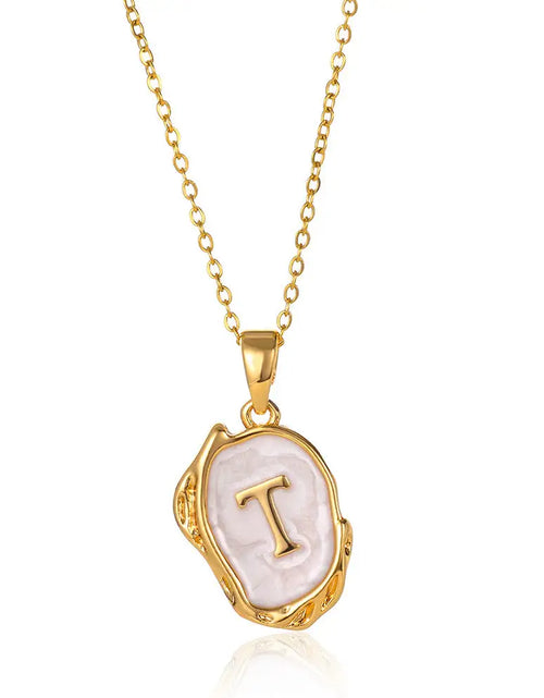 Load image into Gallery viewer, Letters Dimensional Necklace
