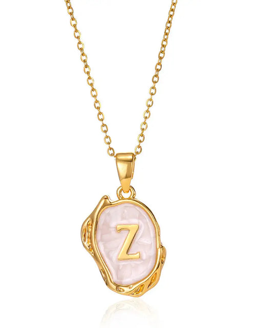 Load image into Gallery viewer, Letters Dimensional Necklace
