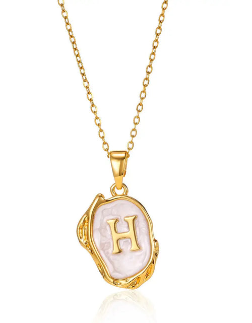 Load image into Gallery viewer, Letters Dimensional Necklace
