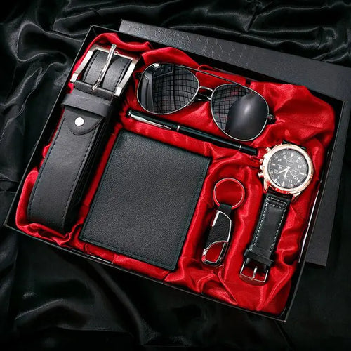 Load image into Gallery viewer, Men&#39;s Set 6 in 1 Luxury Gift Set
